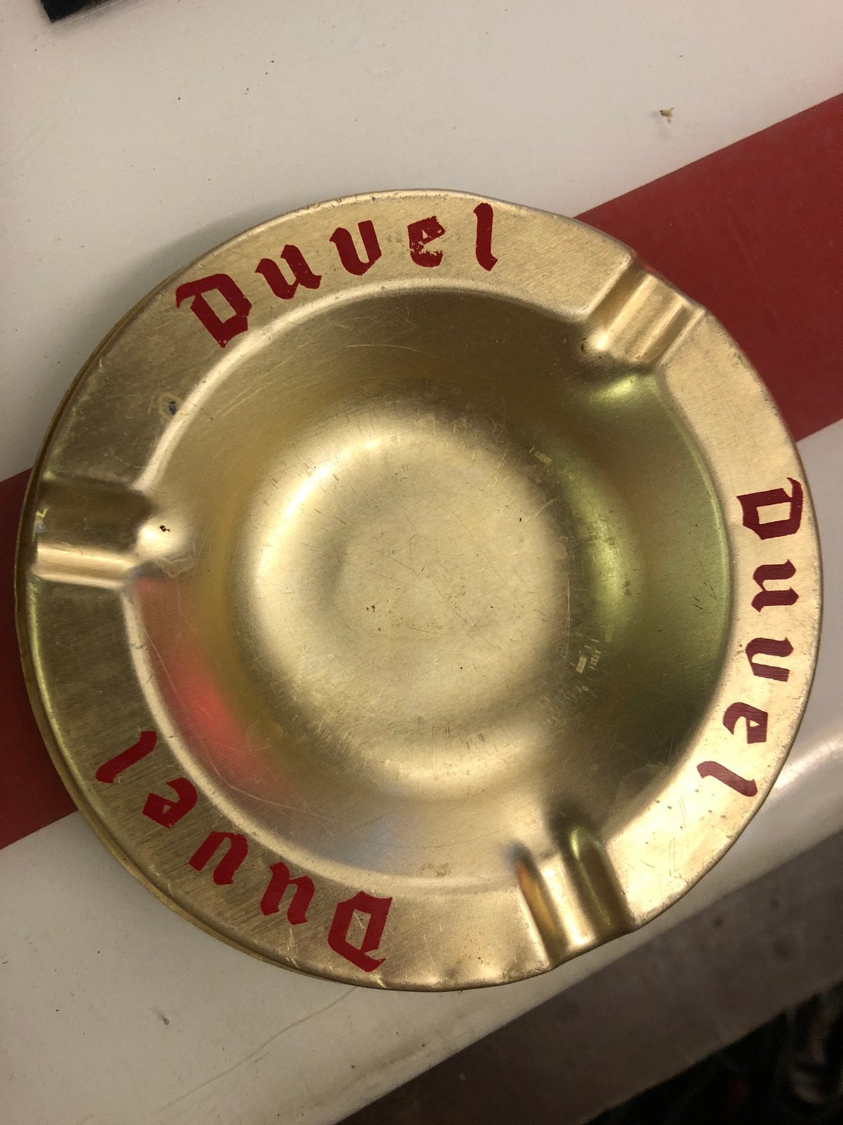 Duvel asbak, Verzamelen, Rookartikelen, Aanstekers en Luciferdoosjes, Ophalen of Verzenden, Zo goed als nieuw, Asbak