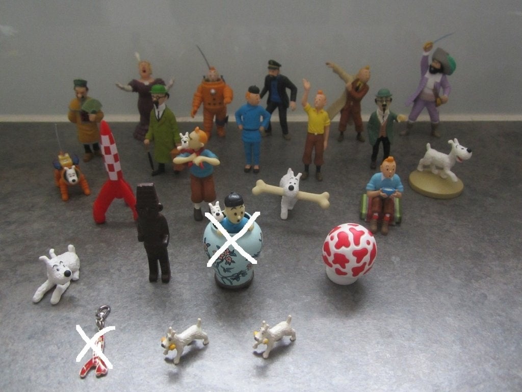 Tintin - Figurine au choix : prix sur les photos, Enlèvement ou Envoi, Tintin, Neuf, Statue ou Figurine