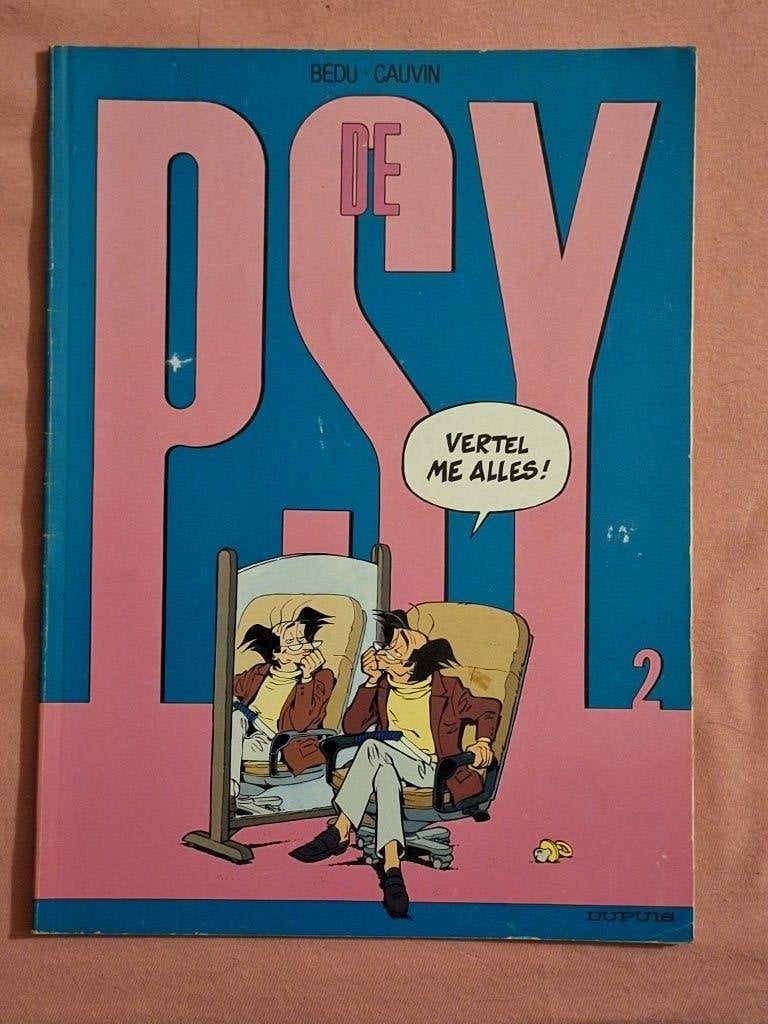 de psy 2: vertel me alles!, Boeken, Eén stripboek, Ophalen of Verzenden, Gelezen