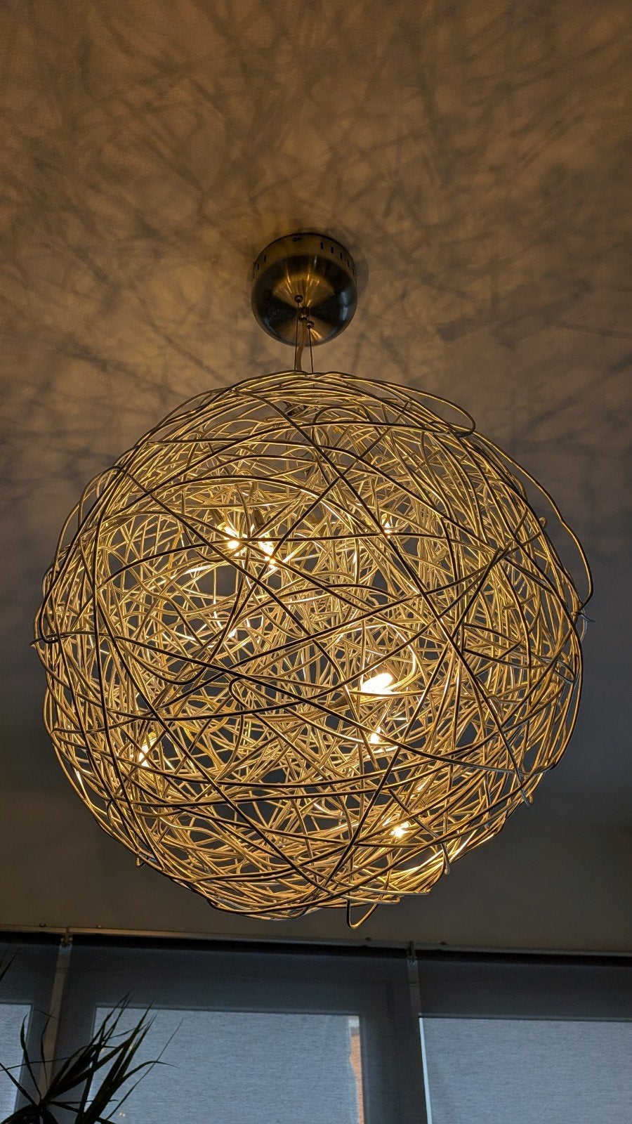 Plafond lamp LED silver, Enlèvement, LED