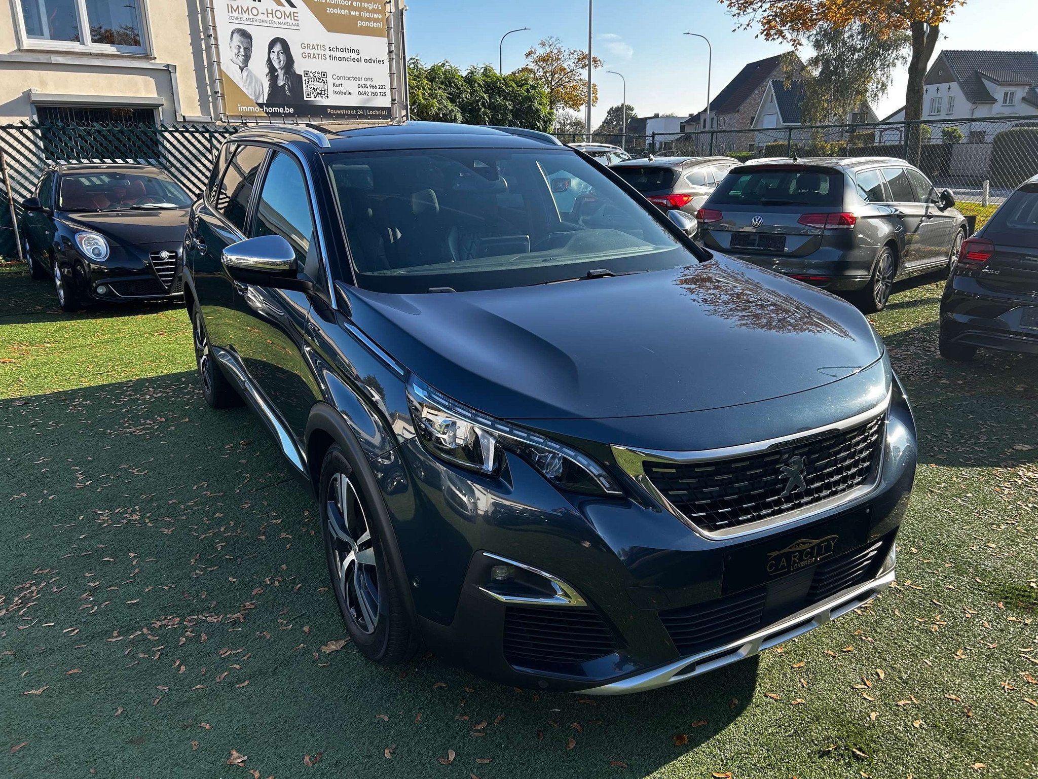 Peugeot 5008 2.0 BlueHDi GT- line  180 PK  7 PL  AUTOM, Cuir, Achat, Euro 6, Entreprise