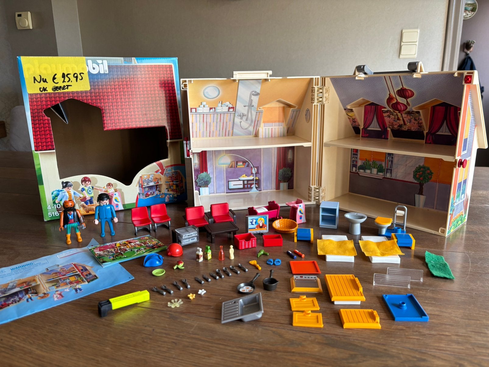 Playmobil mijn meeneempoppenhuis, Enlèvement ou Envoi, Comme neuf