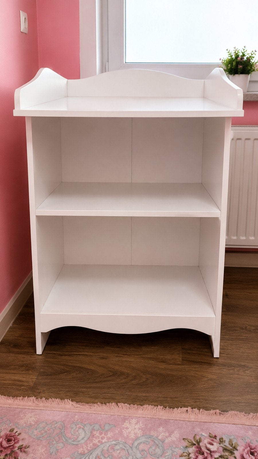 IKEA SMÅGÖRA Verschoontafel / Commode – Wit – 6081104 cm, 90 à 105 cm, Comme neuf, Enlèvement, 70 cm ou plus