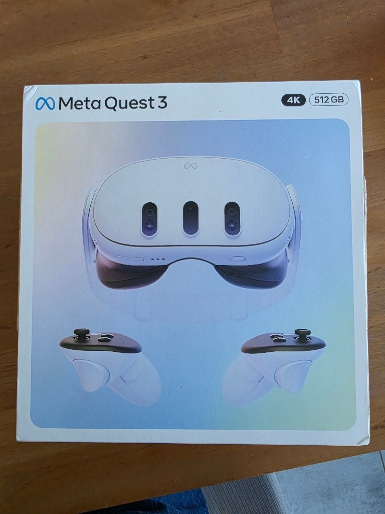 Meta Quest 3 (512Go) + accessoires, Enlèvement ou Envoi, Comme neuf, Lunettes VR, Autres plateformes