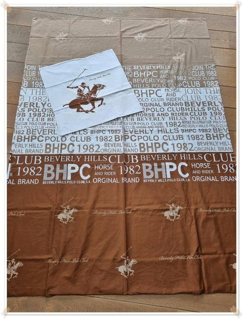 BEVERLY HILLS POLO CLUB – PARURE DE COUETTE NEUVE – 140*200, Enlèvement ou Envoi, Neuf, Garçon ou Fille, Housse de couette