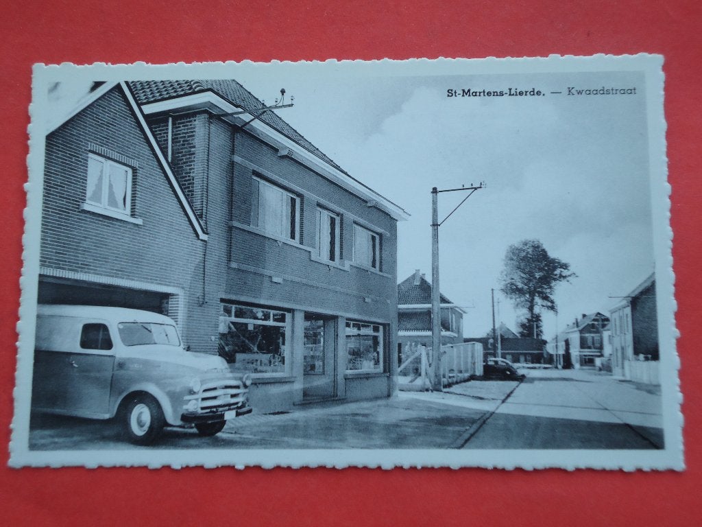St. Martens - Lierde Kwaadstraat, Ophalen of Verzenden, 1940 tot 1960, Ongelopen, Oost-Vlaanderen