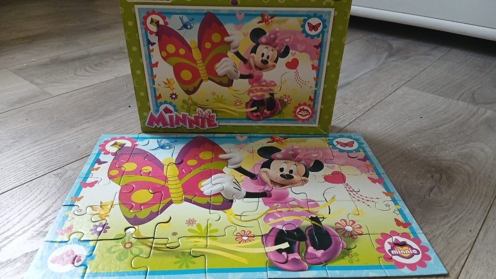 Mickey Mouse Clubhouse Kinderpuzzel 48 Stukjes (Compleet), Ophalen, 10 tot 50 stukjes, Gebruikt, 4 tot 6 jaar