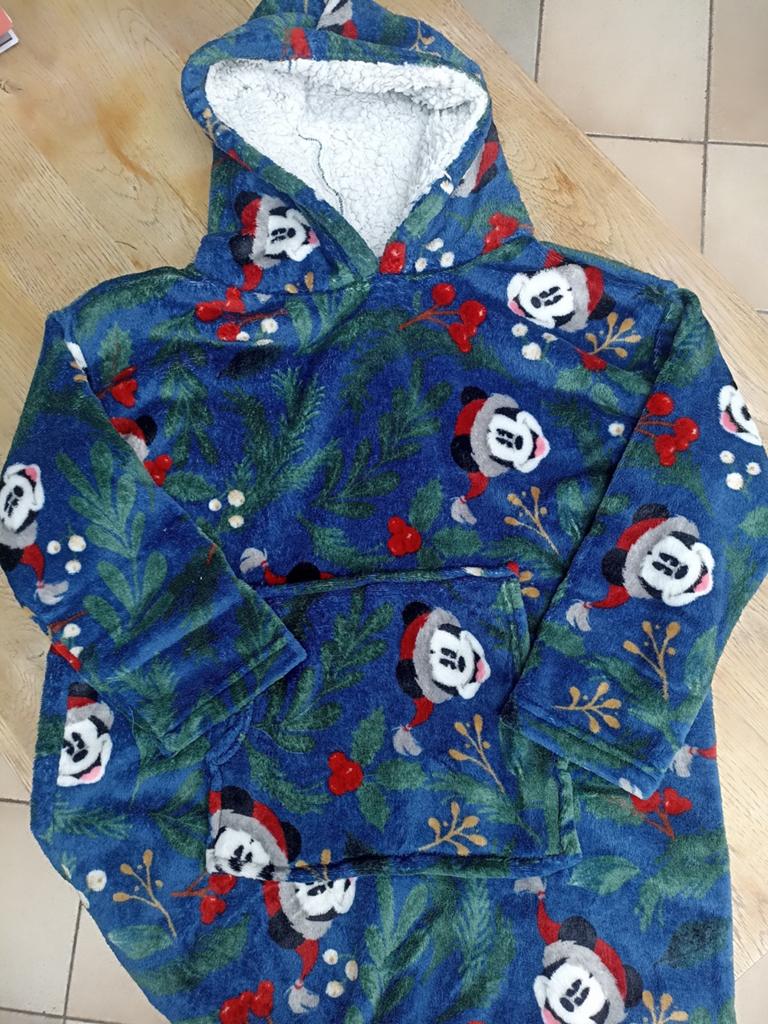 Pull imprimé "Noël Mickey" taille 14 ans, Nacht- of Onderkleding, Ophalen of Verzenden, Zo goed als nieuw, Trafic