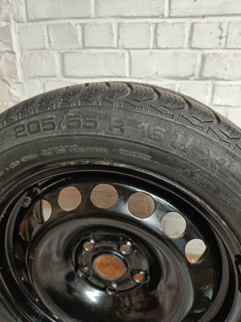 Auto stalen velgen met winterbanden, Auto-onderdelen, Ophalen, Gebruikt, Velg(en), 16 inch