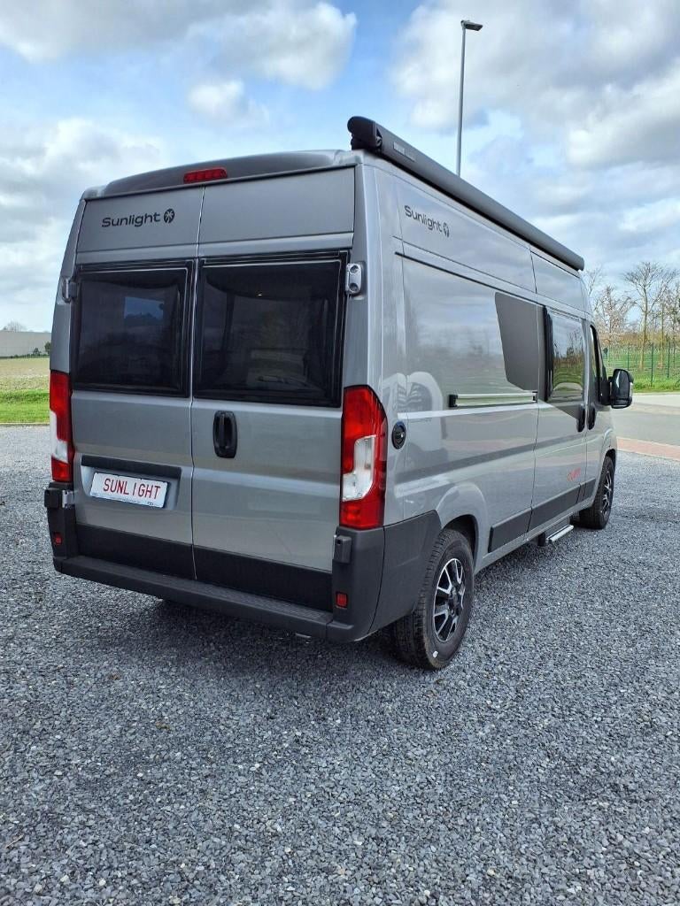🚐✨ Sunlight Cliff 600 DD Editie  - € 59000  🔥, Caravanes & Camping, Camping-cars, Sunlight, Boîte manuelle, 5 à 6 mètres, Marchepied électrique