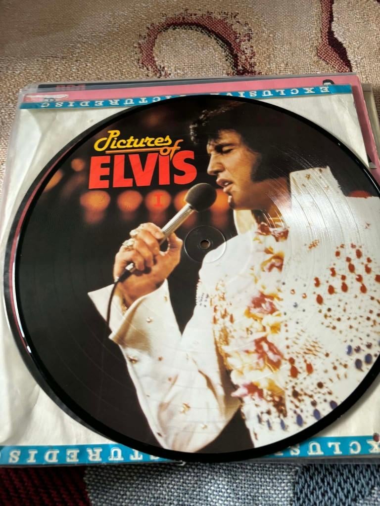 Elvis picture disc lp, Pictures of Elvis I. slechts 10 euro., Ophalen of Verzenden, Rock-'n-Roll, 12 inch, Picture disc