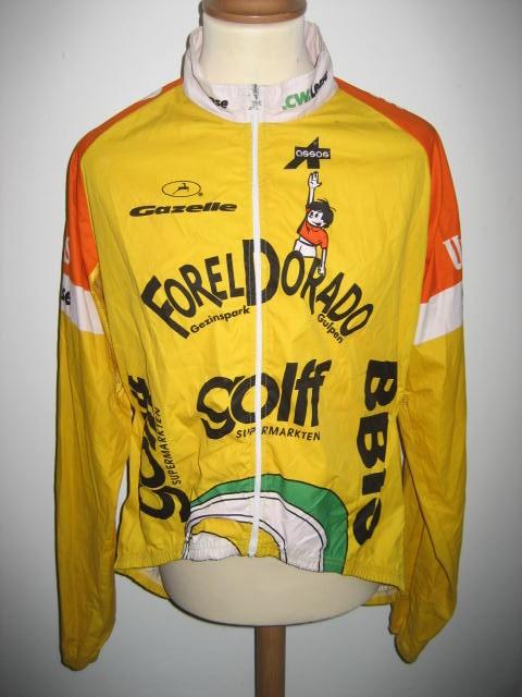 Foreldorado Golff  wielershirt Assos regenjack maat M, Enlèvement ou Envoi, Utilisé, Vêtements