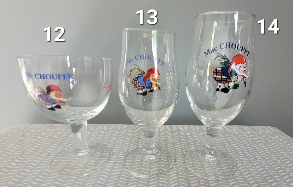 Chouffe bierglazen, Ophalen, Nieuw, Bierglas