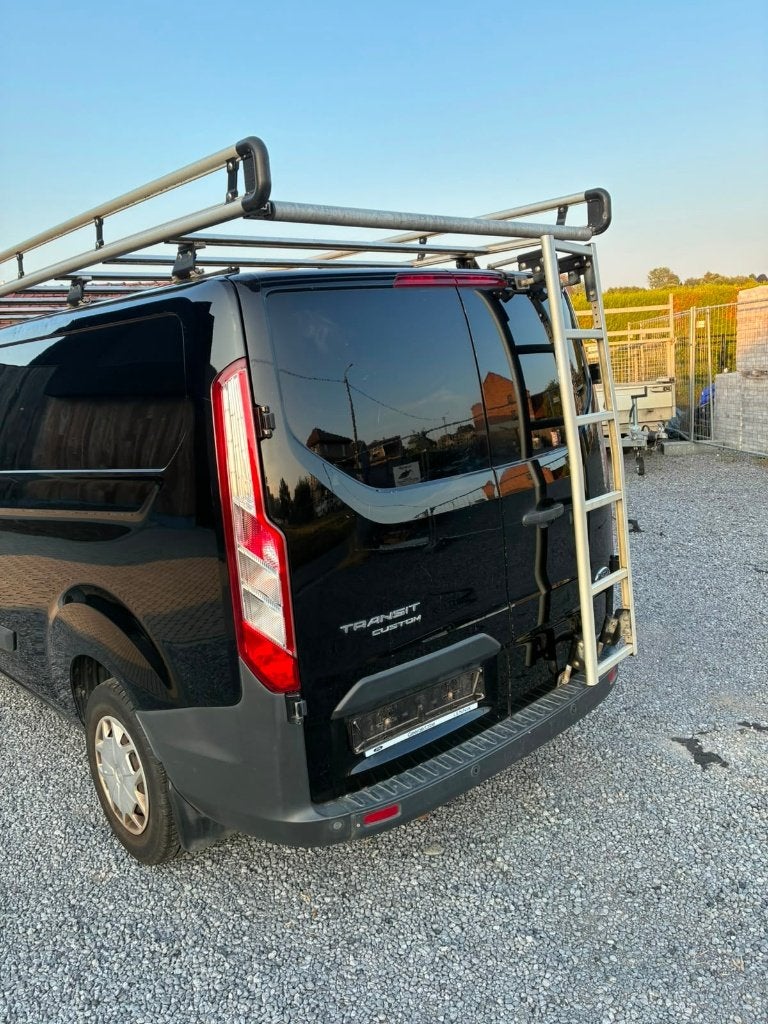 Ford transit custom, 4 deurs, Zwart, Zwart, Particulier
