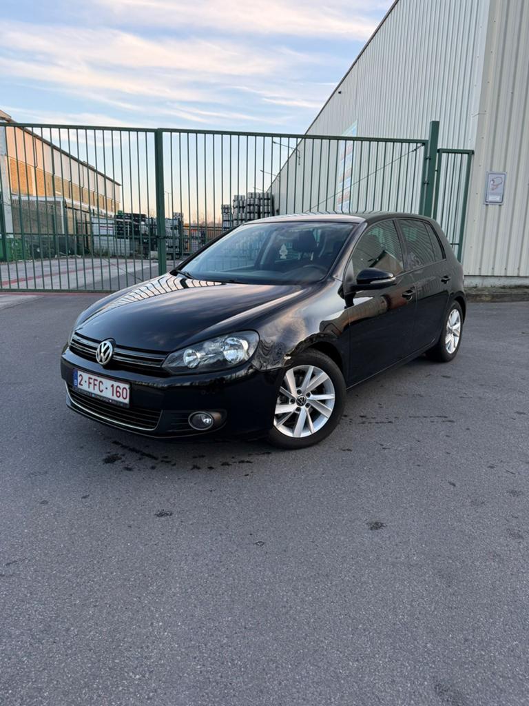 Volkswagen Golf 6 1.4 TSI ️, Euro 5, Zwart, Alcantara, Zwart