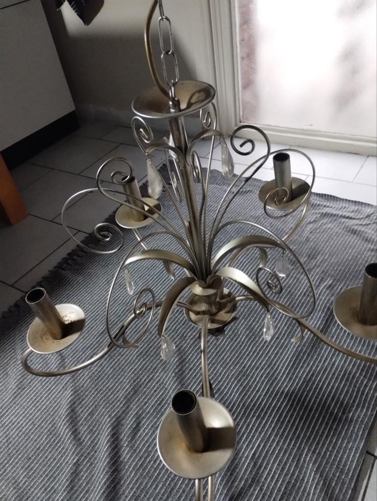 Mooie luster voor kaarsen....10 euro..., Ophalen