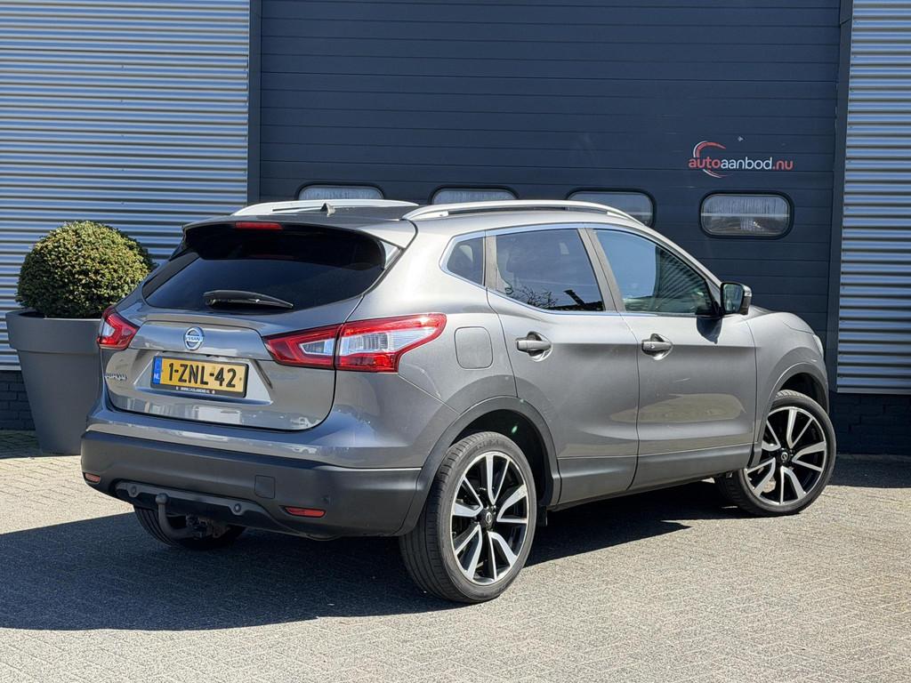 Nissan Qashqai 1.2 Tekna | Panoramadak | 360* Camera | Lane, Auto's, Gebruikt, 4 cilinders, 116 pk, Leder