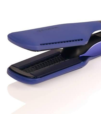 GHD Dryer-Straightener - Metallic Blue, Handtassen en Accessoires, Uiterlijk | Haarverzorging, Nieuw, Ophalen