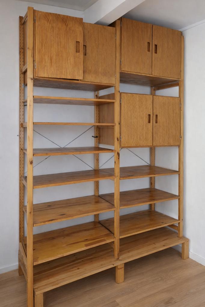 2 prachtige IKEA IVAR-planken in massief hout, Ophalen, Zo goed als nieuw