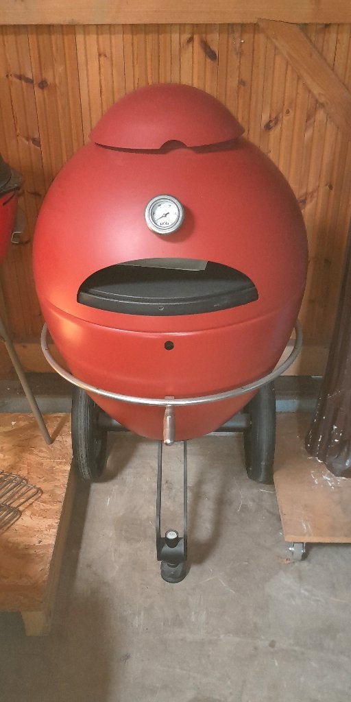 Uitverkoop italiaanse Design BBQ op Pellets met Pizza-Oven, Tuin en Terras, Ophalen of Verzenden, Nieuw, PBQ, Met accessoires