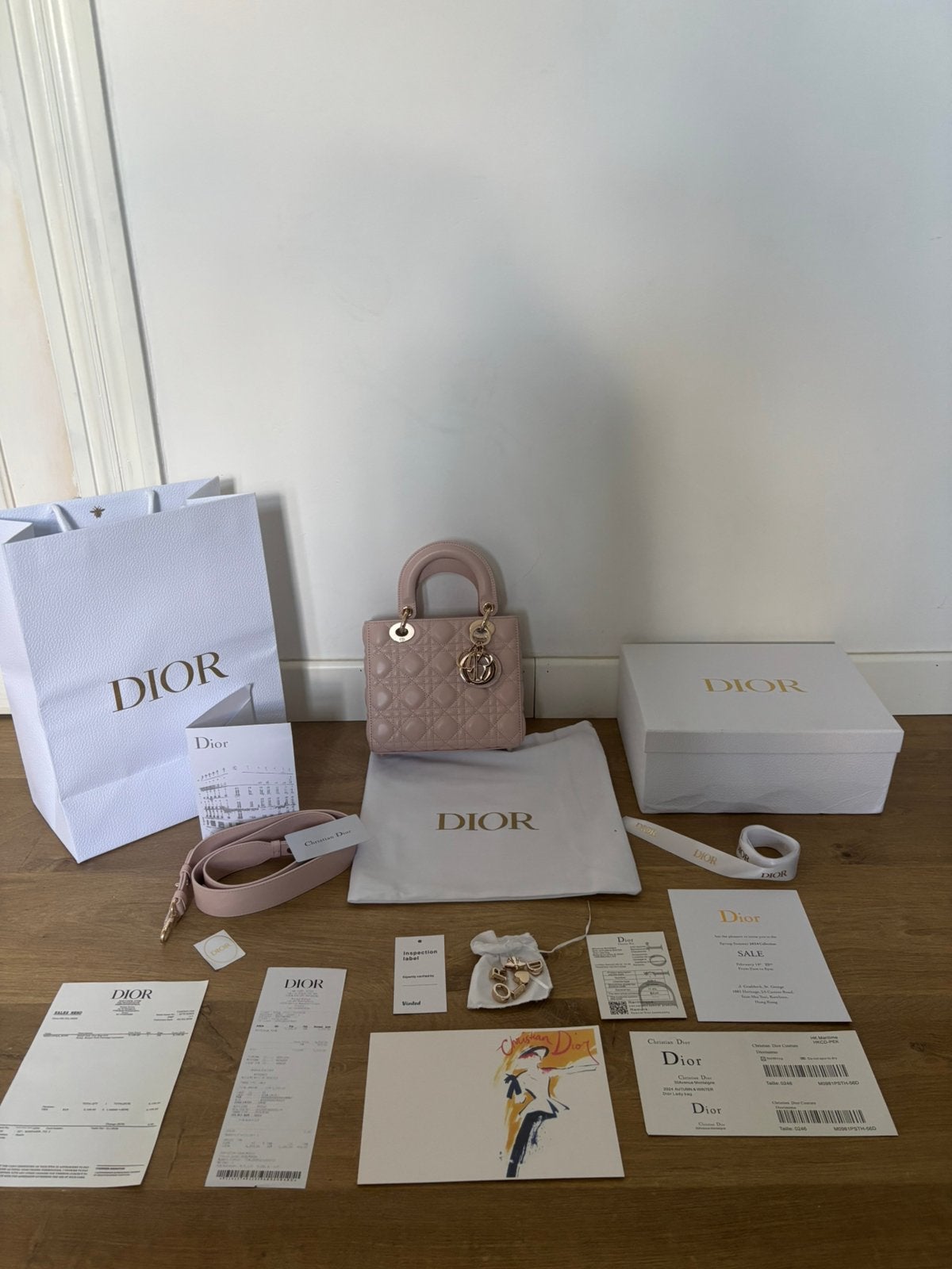 Petit sac Dior pour femme, Enlèvement ou Envoi, Comme neuf, Rose, Sac à main