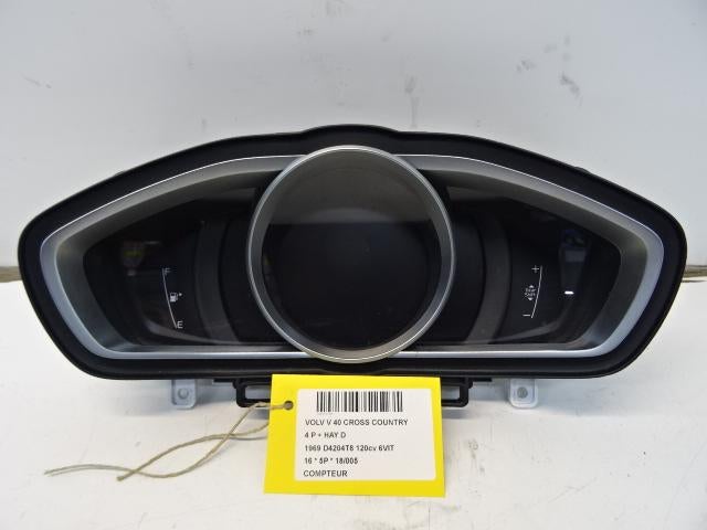 COMPTEUR DE VITESSE Volvo V40 Cross Country (MZ) (31433515), Utilisé, Volvo