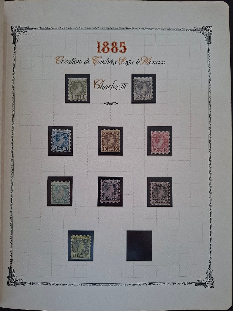 Monaco 1885-1953 (complet -1) Y&T + 13 000 € * et ** Superbe, Ophalen