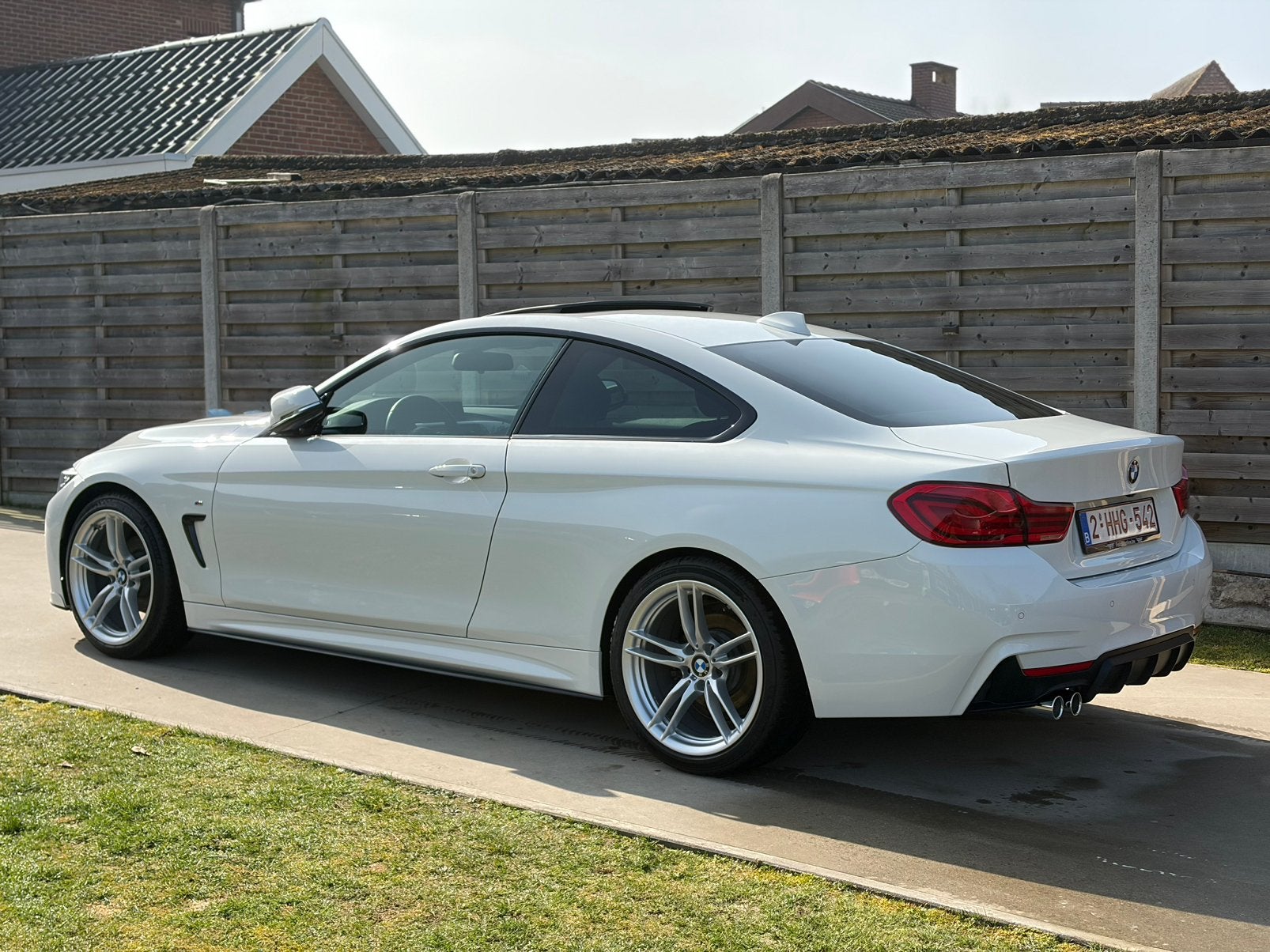 BMW 420i Coupé M Sport - Automatique - 34,xxx km - 260 ch, Autos, Cuir et Alcantara, Entreprise, Entretenue par le concessionnaire