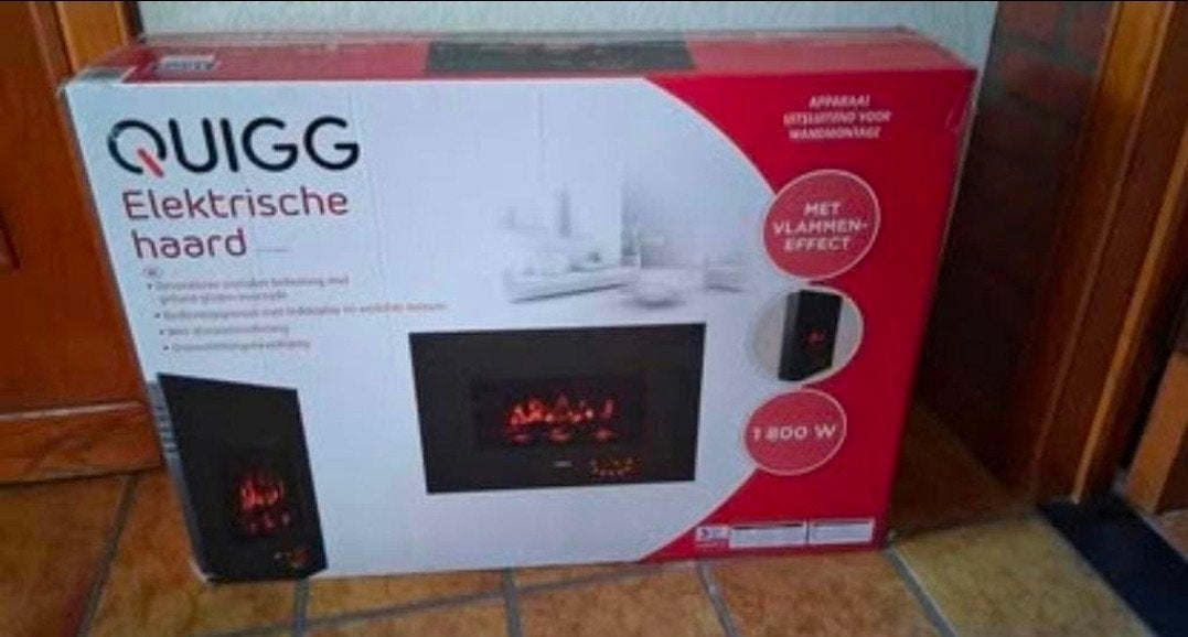 Haardvuur elektrisch, Huis en Inrichting, Haarden, Ophalen, Nieuw, Hangende haard, Elektrische haard