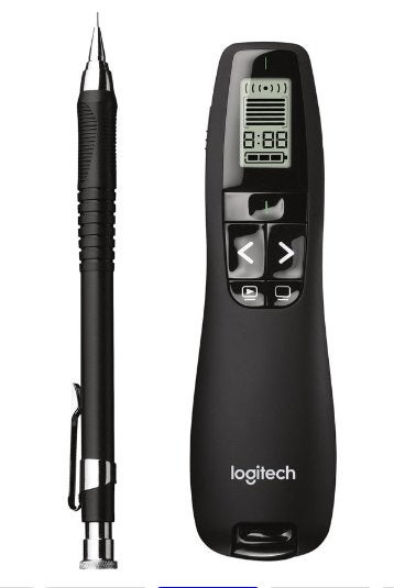 Logitech - Guide de présentation sans fil - Noir, Envoi, Utilisé