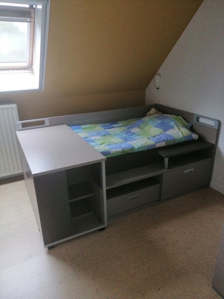 Kinder slaapkamer, Huis en Inrichting, Slaapkamer | Complete slaapkamers, Ophalen, Zo goed als nieuw, Eenpersoons, Modern