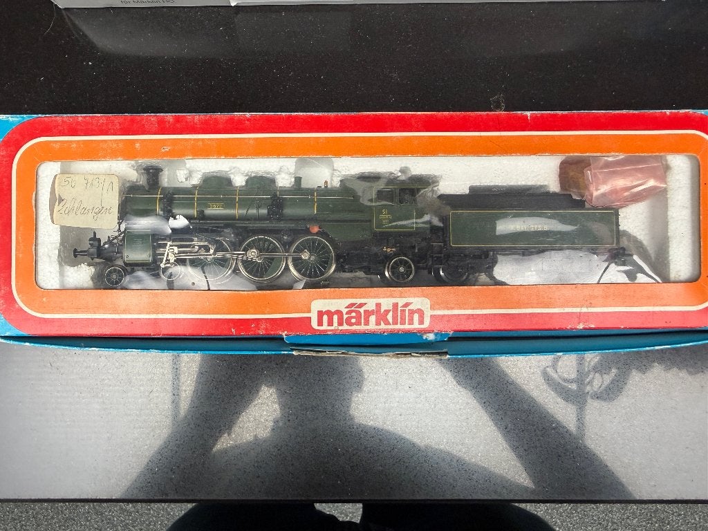 Märklin 3092 H0 - Locomotive à vapeur S 3/6 K.Bay. Digital, Analogique, Enlèvement ou Envoi, Courant alternatif, Comme neuf