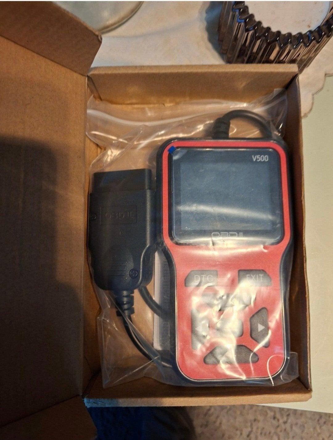 obd2 scanner, Ophalen