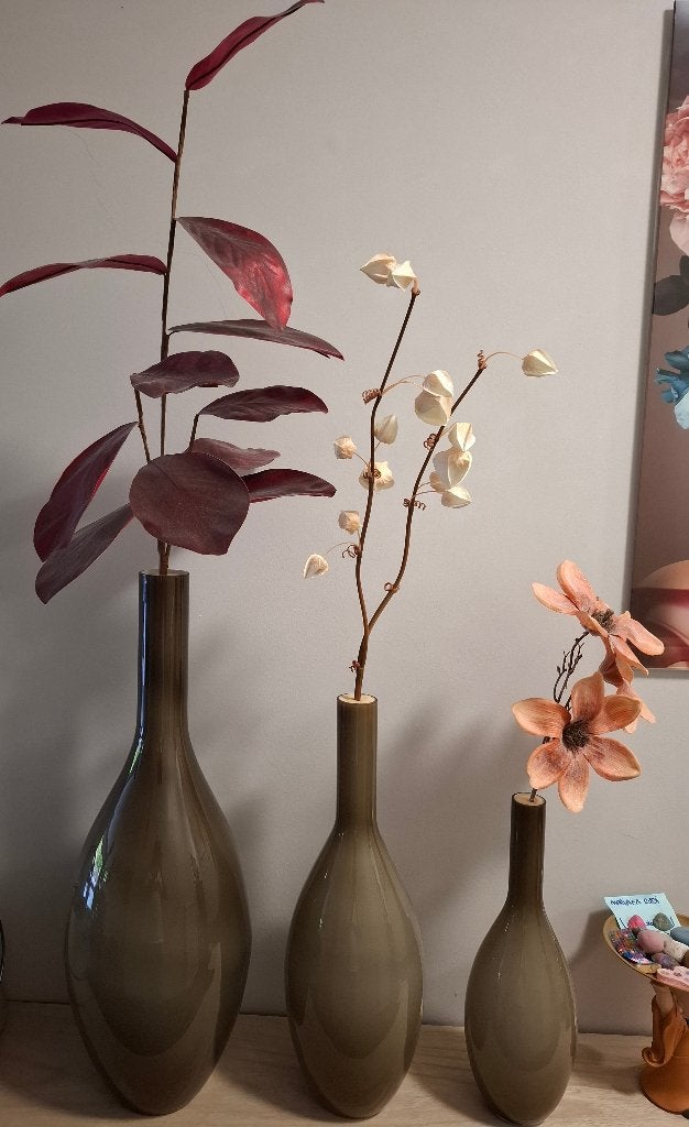 Vazen Leonardo, Maison & Meubles, Marron, Comme neuf, Avec décoration incluse, Enlèvement