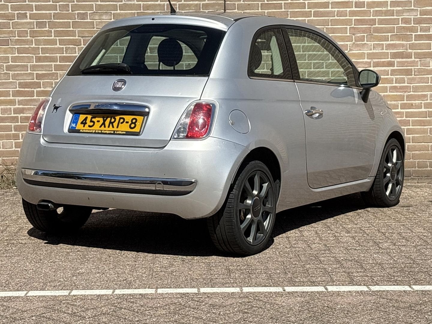 Fiat 500 0.9 TwinAir Lounge | Navi | Airco | APK 02-2026 | E, Argent ou Gris, Achat, Entreprise, Boîte manuelle