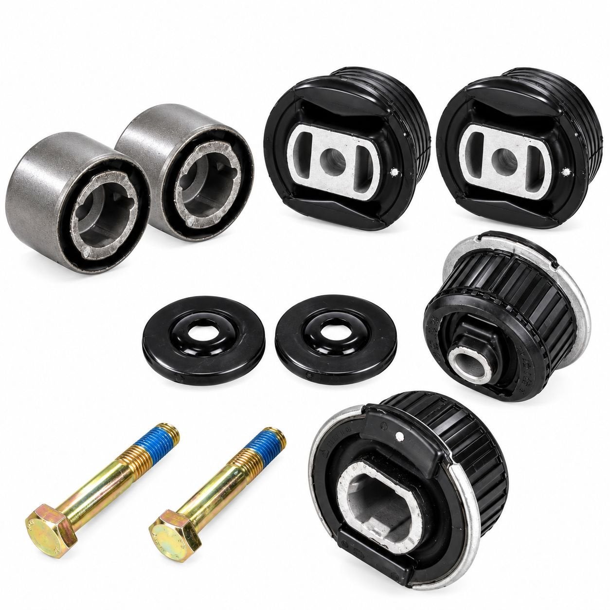Mercedes 124 subframe rubbers Mercedes W201 subframe rubbers, -, -, Nieuw, Ophalen of Verzenden