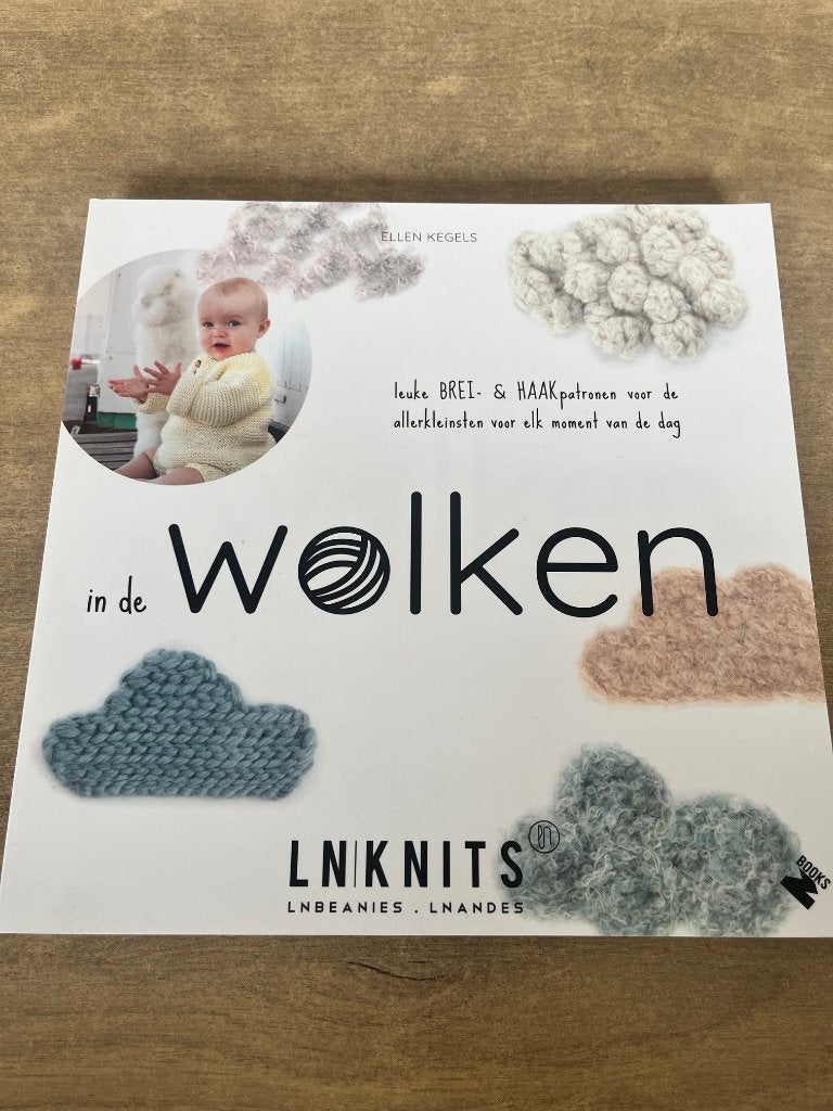 Boek 'In de wolken' - Brei en haakpatronen - Ellen Kegels, Ophalen of Verzenden, Zo goed als nieuw, Breien of Haken, Patroon of Boek