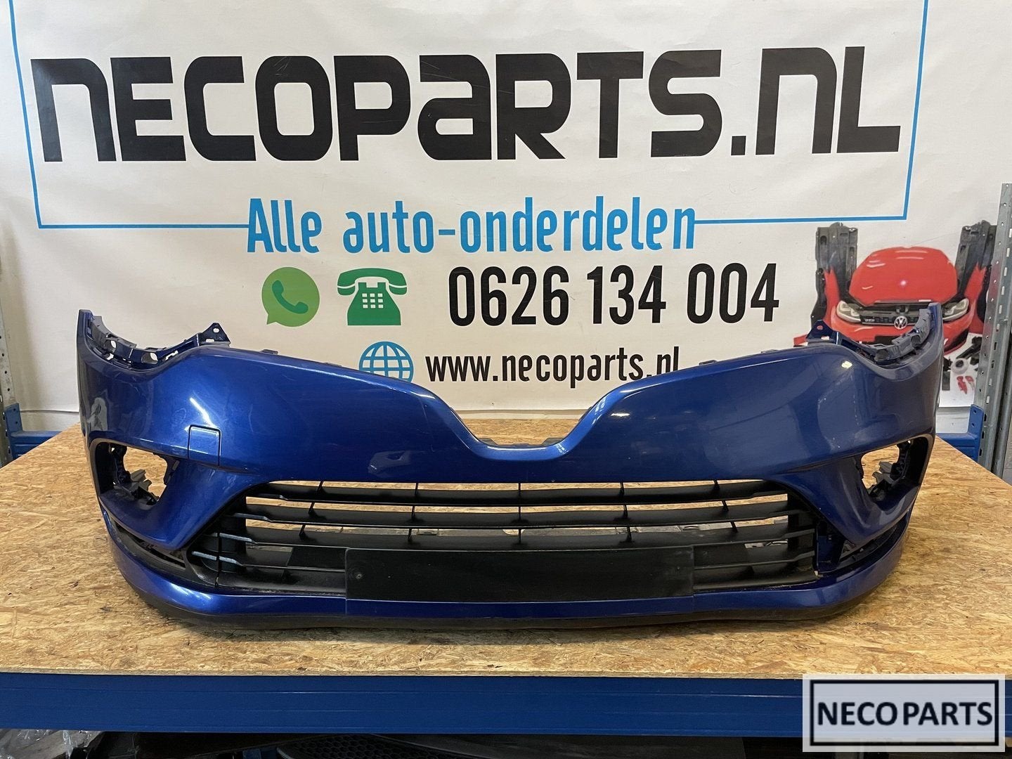 BUMPER RENAULT CLIO VOORBUMPER ORIGINEEL 2016-2019, Renault, -, Utilisé, -