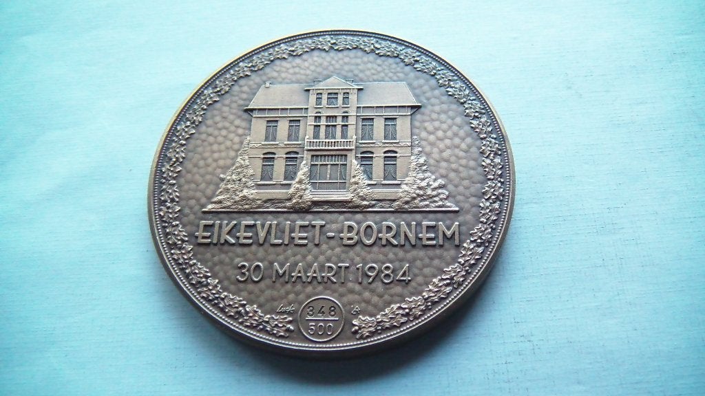 médaille bornem kennedy 1984 (60mm) 500EX, Enlèvement