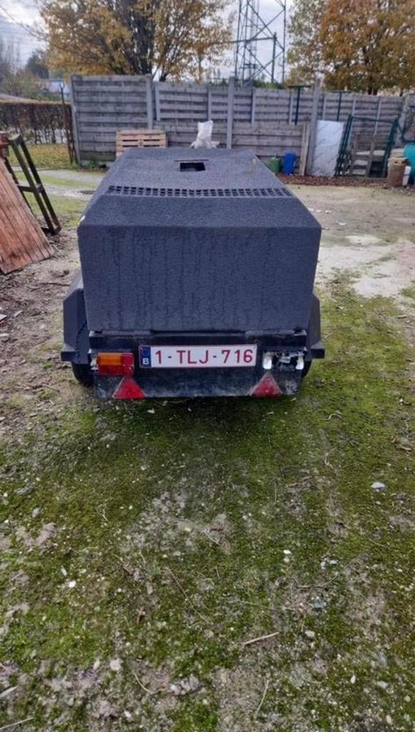 Diesel compressor, Ophalen, Zo goed als nieuw