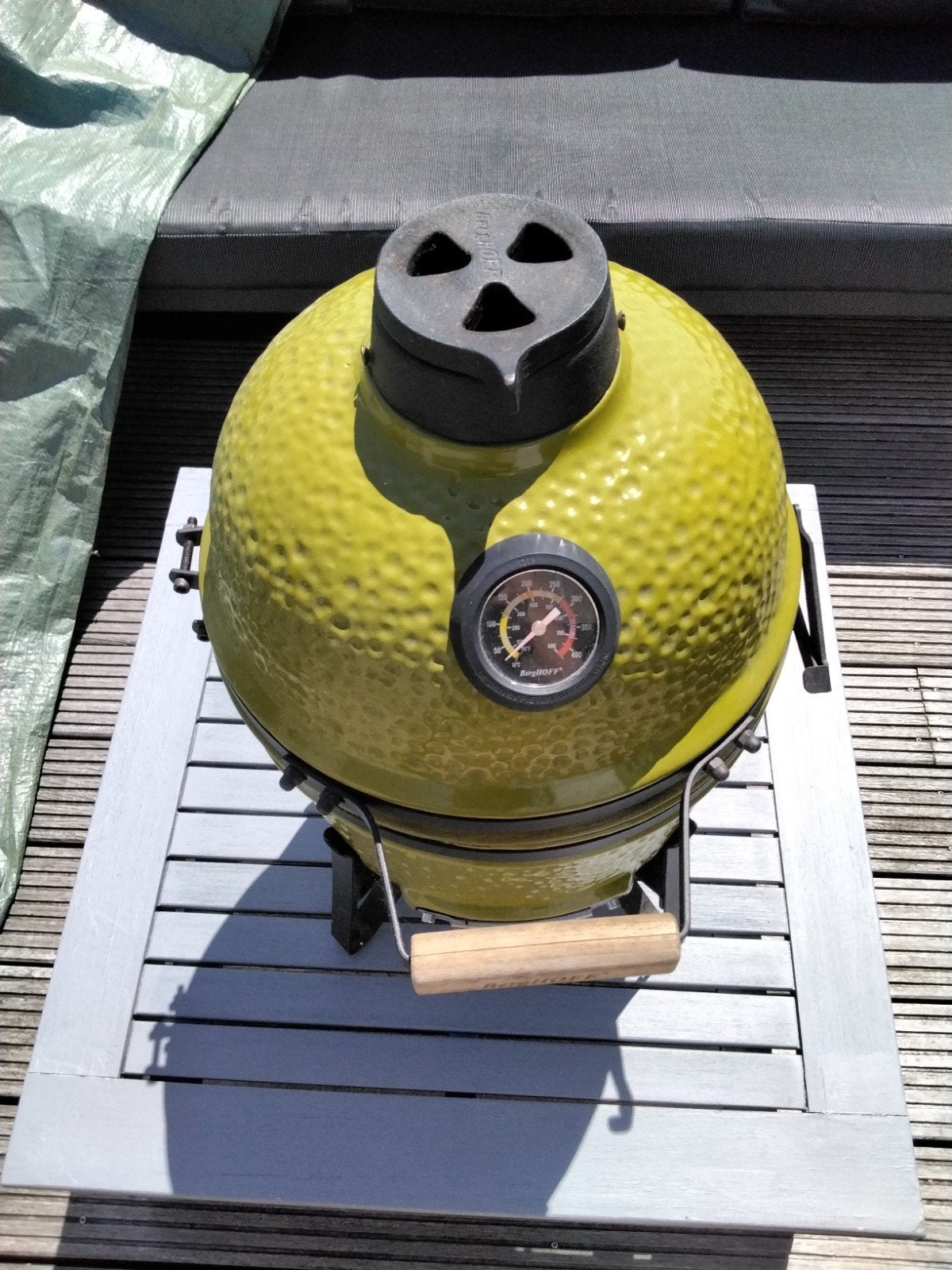 BBQ klein model, Ophalen