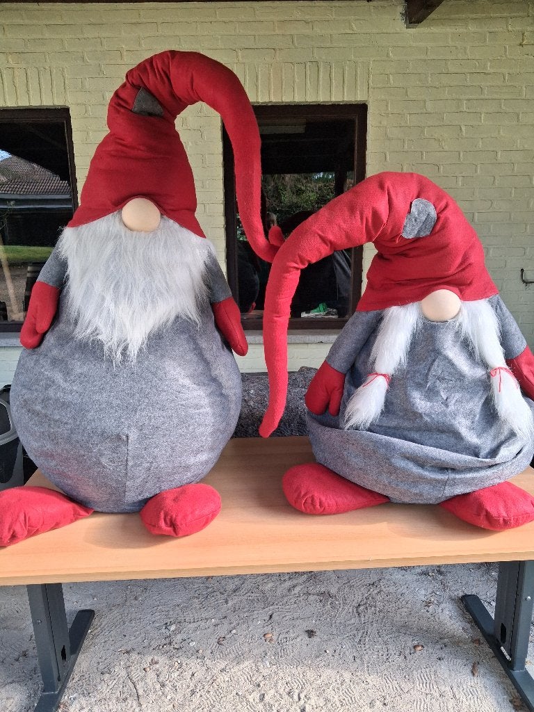 Kerstman en kerstvrouw, Ophalen, Zo goed als nieuw
