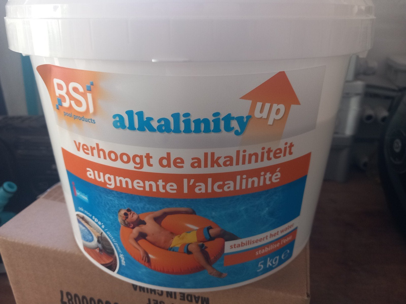 Zwembad - nieuw 5kg - bsi alkaliteit plus, Tuin en Terras, Ophalen