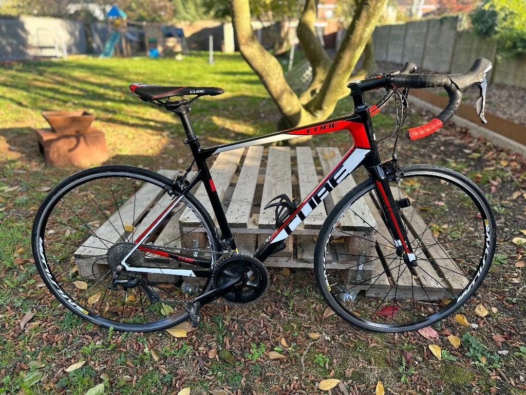 Vélo de course CUBE, Vélos & Vélomoteurs, Autres marques, Frein sur jante, Enlèvement, 53 à 57 cm