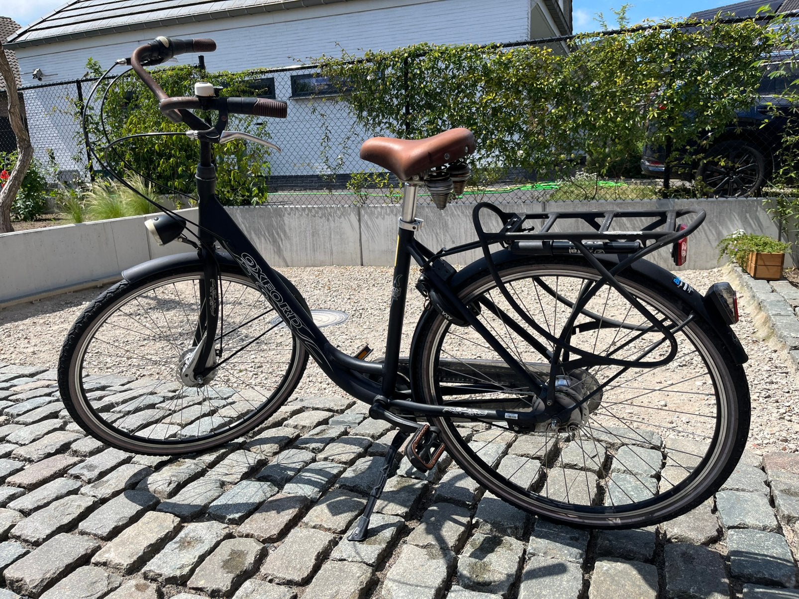 Oxford damesfiets, Ophalen, Gebruikt