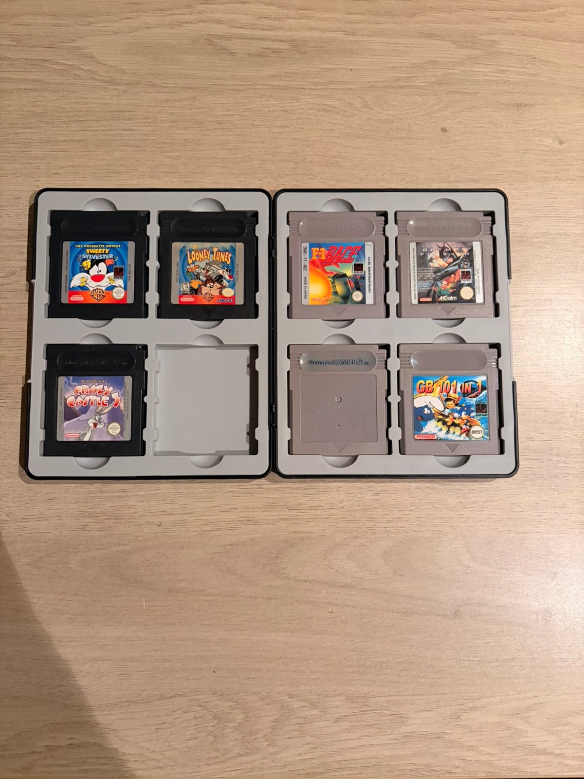 7 Game boy classic spelletjes in opbergcase, Ophalen of Verzenden, Zo goed als nieuw