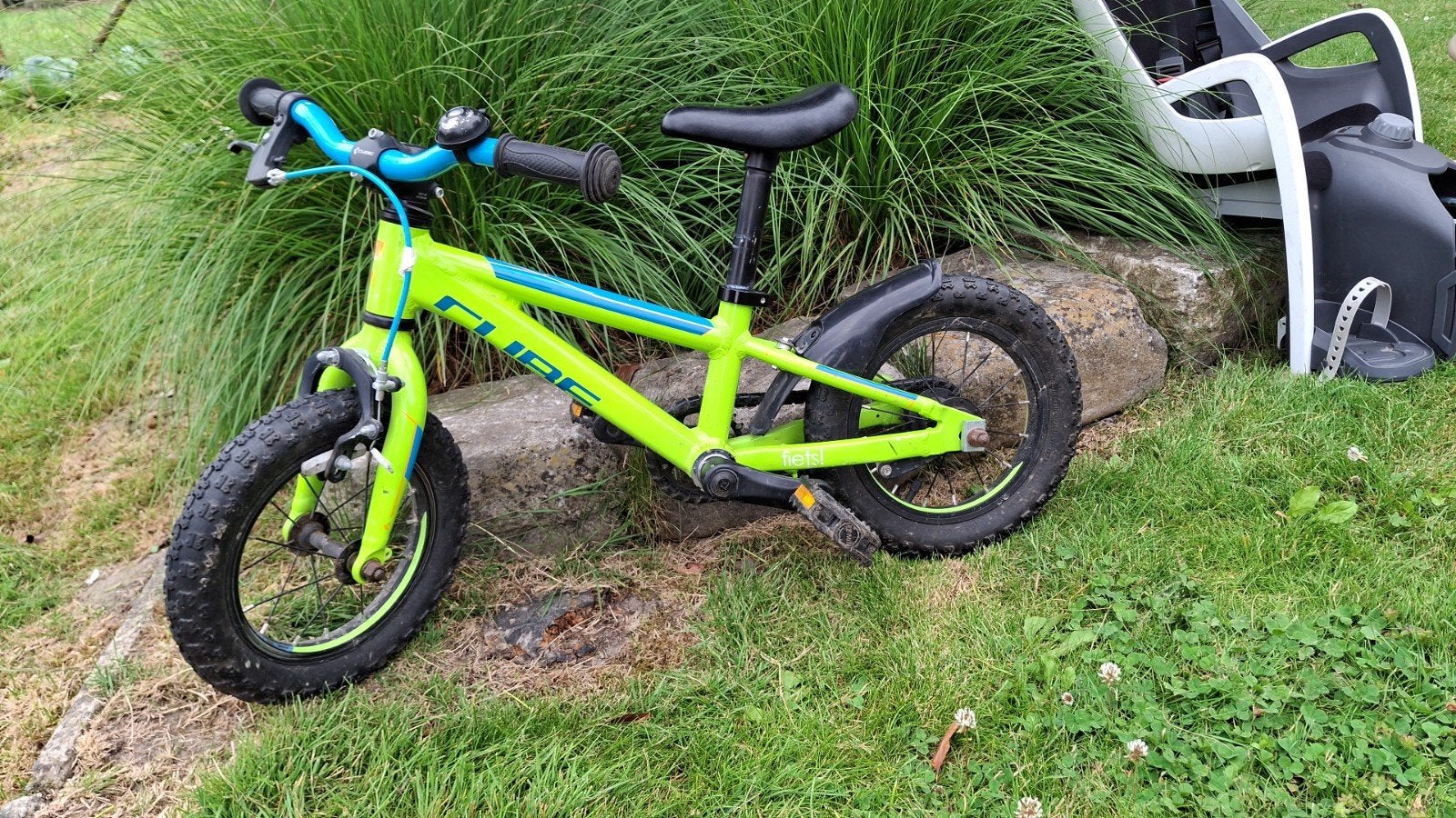 Cube kinderfiets, Ophalen
