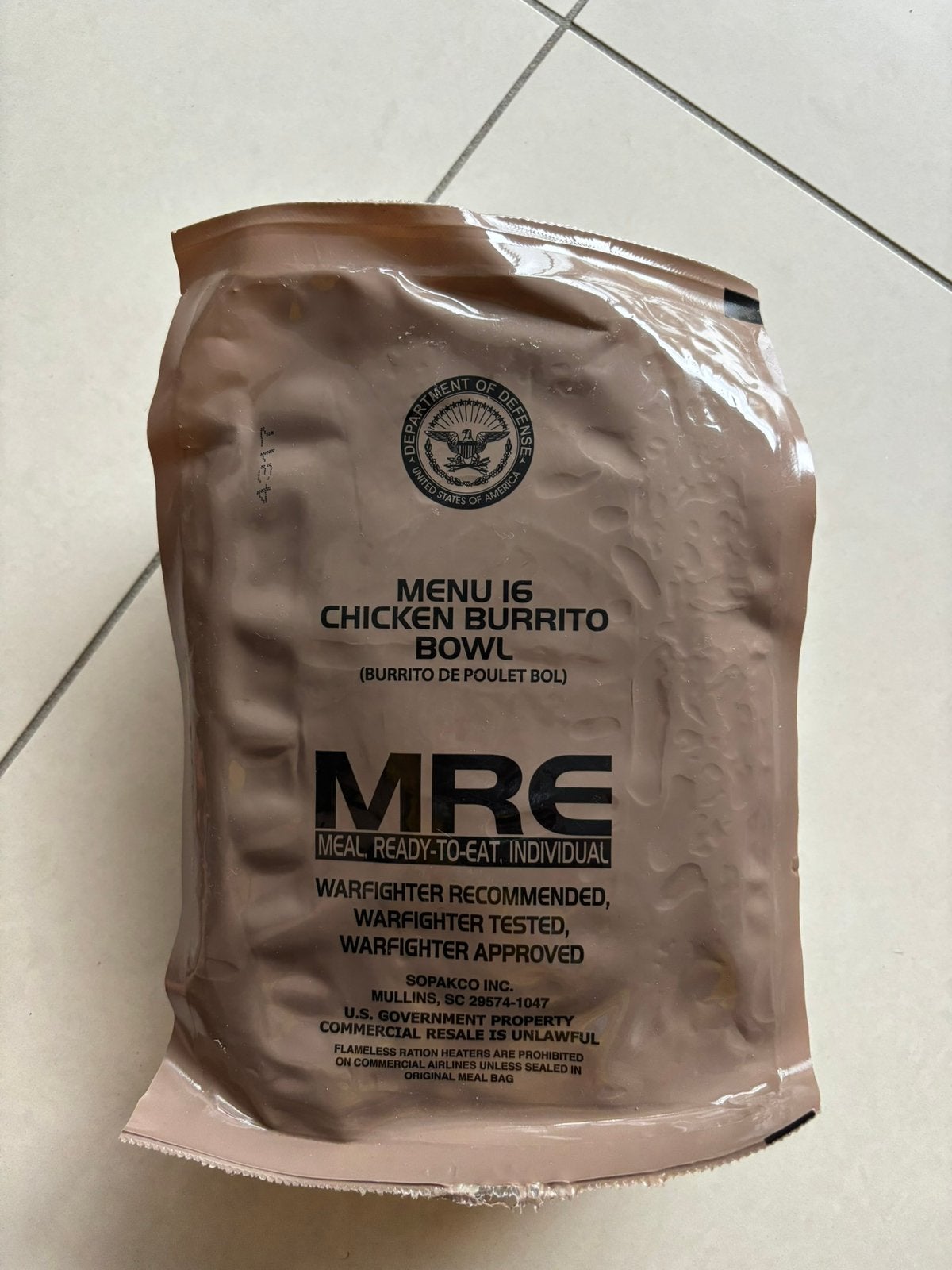 Ration de survie à vendre!, Enlèvement ou Envoi, Neuf
