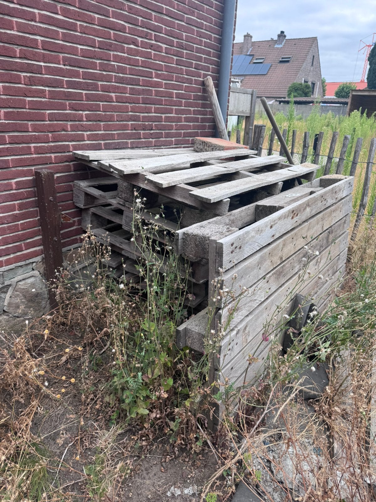 Paletten gratis ophalen, Tuin en Terras, Brandhout, Ophalen