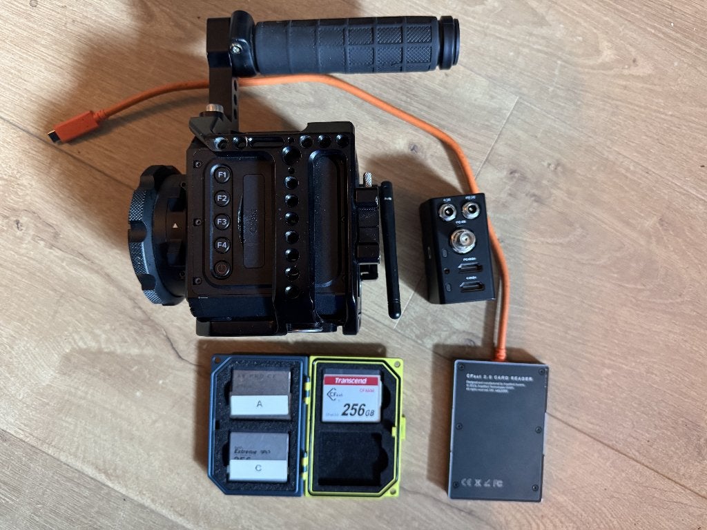 Zcam cinema camera E2-S6 + toebehoren, Cinéma ou Digitalisation vidéo